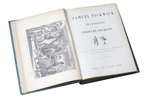 Boek van Samuel Pickwick en zijn reisgenoten door Charles Dickens